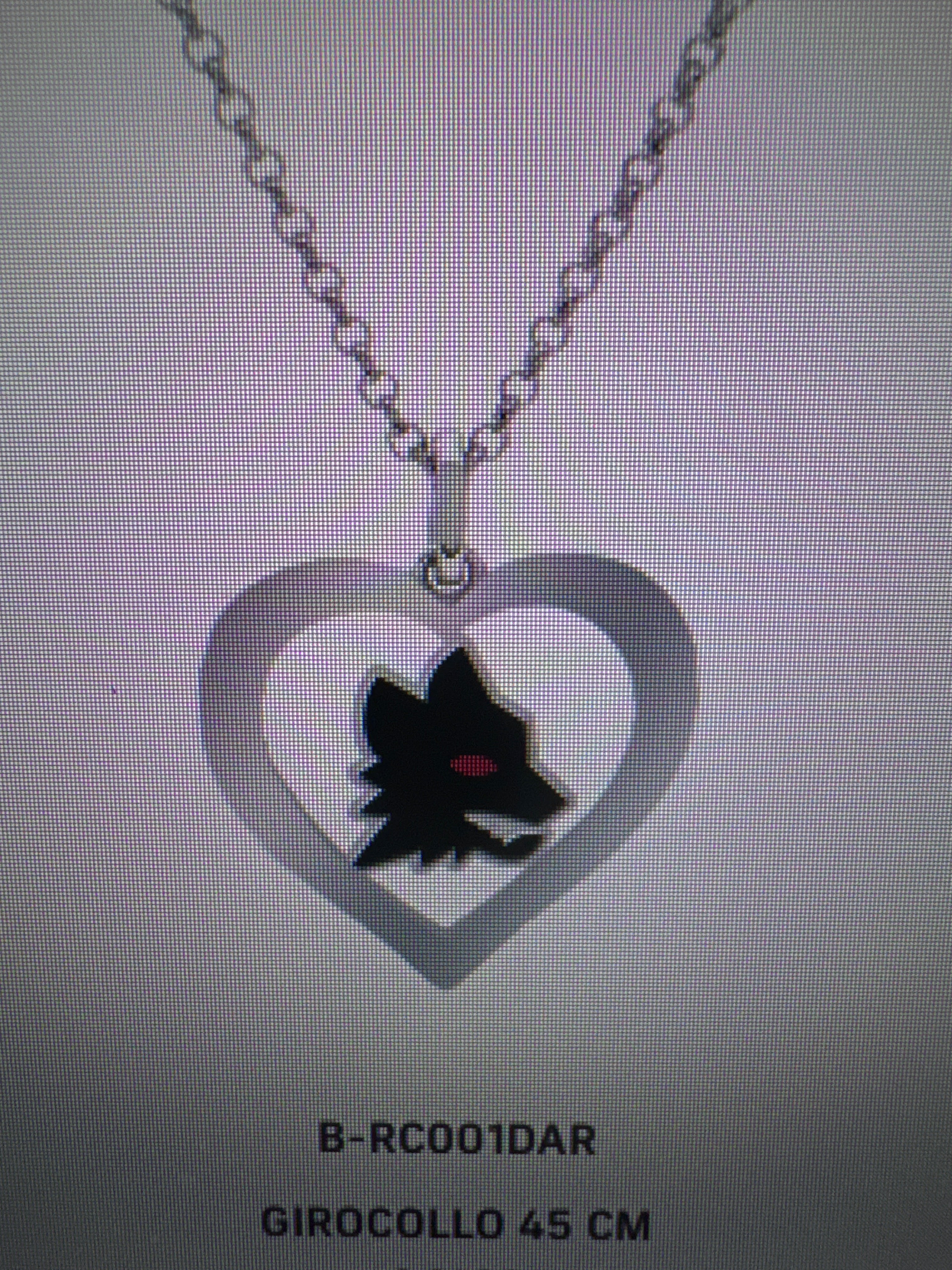 Collana lupo donna