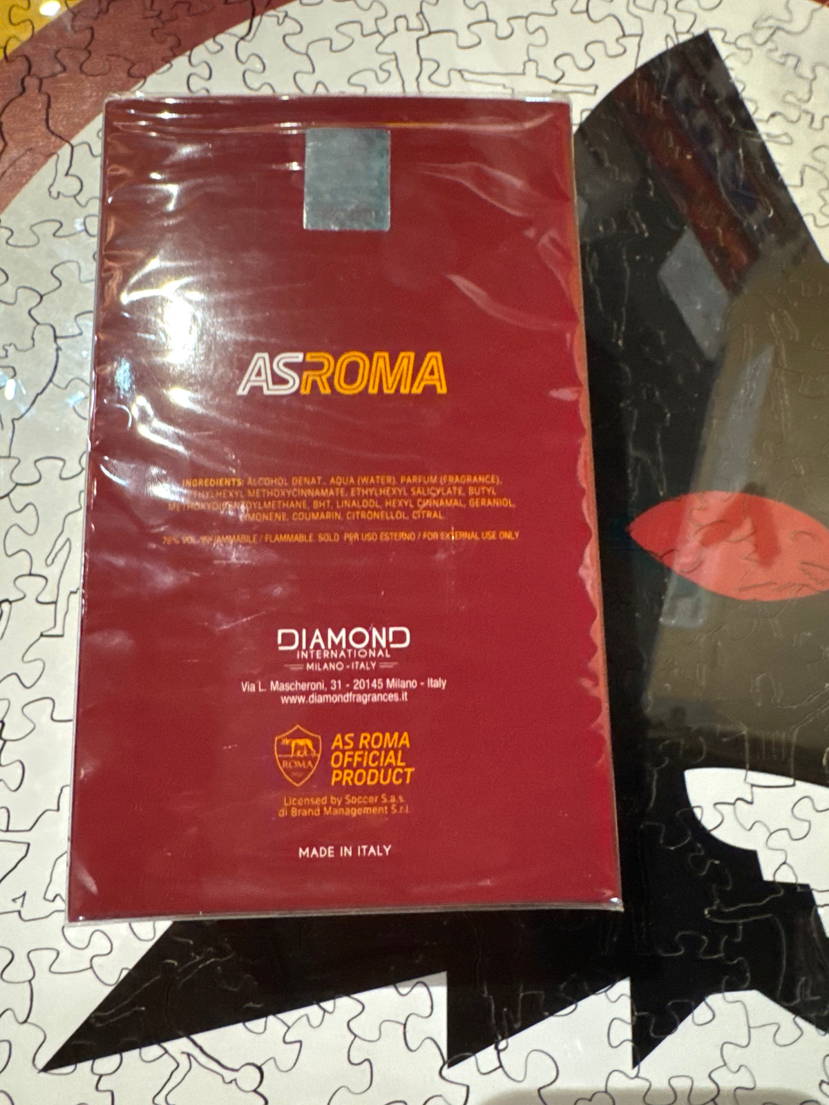 EAU DE  TOILETTE AS ROMA
